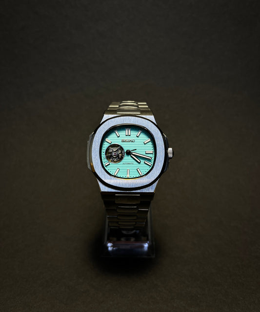 SEIKO Tiffany Open Heart Nautilus Mod